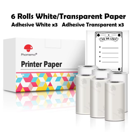 6x Transparent Pod Rolls™